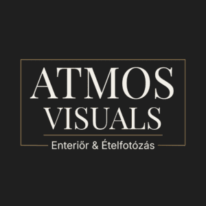 ATMOS VISUALS logó, enteriőr és ételfotózás szolgáltatások.